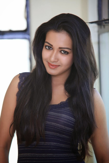 Catherine Tresa Latest Photos In Blue Top Jeans 2